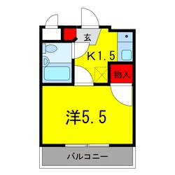 京成佐倉駅 徒歩9分 4階の物件間取画像